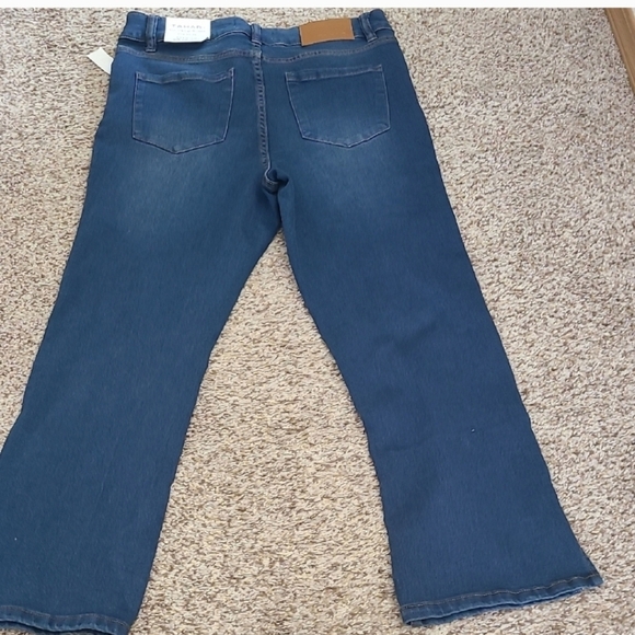 Tahari High Rise Women's Jeans - Dark Blue - Picture 8 of 11